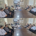 برگزاری جلسه درون بخشی ستاد سلامت اربعین مرداد 1404 در شبکه بهداشت و درمان ممسنی